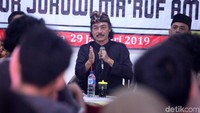 Ketua Umum Patriot Garuda Nusantara (PGN) Nuril Arifin Husein atau Gus Nuril ikut hadir dalam deklarasi tersebut.