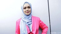 Penyanyi berusia 40 tahun itu akan melangsungkan konser di Jakarta. Pool/Palevi S/detikFoto.