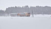 Dari Desember hingga akhir Maret, salju menutupi tanah pertanian di Semenanjung Tsugaru yang terpencil di Prefektur Aomori. Musim dingin di ujung utara Pulau Honshu, sangatlah dingin (JNTO/CNN Travel)  