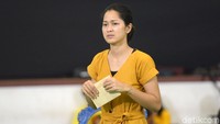 Prisia Nasution juga mengambil bagian dengan berperan sebagai Tengku Tahura. Pool/Noel/detikFoto.