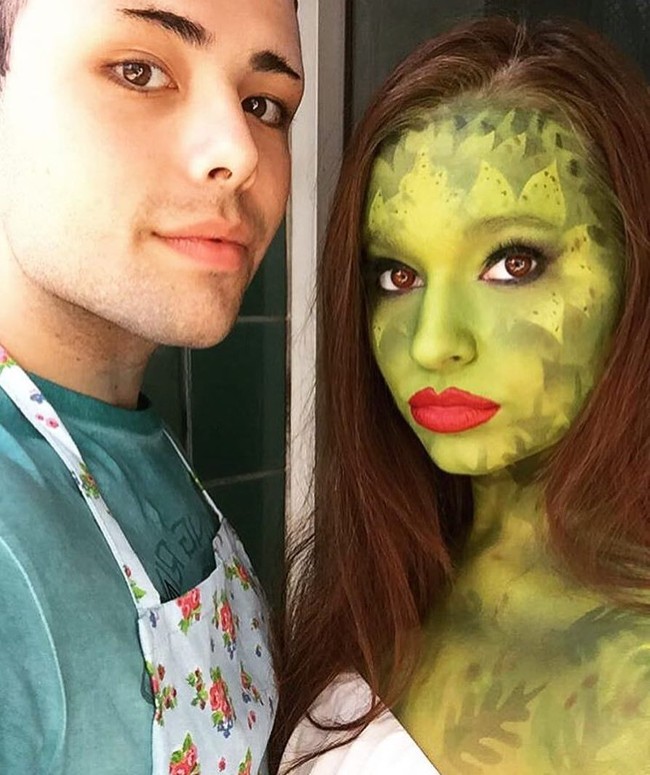 Begini penampilan Richard Arthur ketika tak sedang pakai makeup dan kostum karakter. Foto: Instagram @therichardarthur