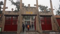 Temple of Confusius memiliki luas 140.000 m2. Kelenteng ini dicatatkan menjadi warisan dunia UNESCO dan 1 dari 3 bangunan kuno terpenting China (Bonauli/detikTravel)