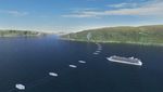 Foto: Rancangan Terowongan Mengambang Bawah Laut di Norwegia