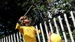 Akhirnya, Kabel Menjuntai di Kawasan Jakarta Dirapikan