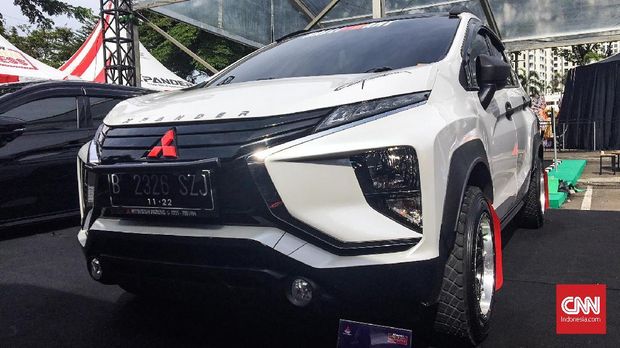  Xpander  Bergaya Rally  Telan Dana Rp40 Juta