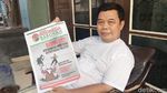 Potret Tabloid Indonesia Barokah yang Disebar ke Masjid di Jakbar