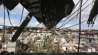 Ibu kota Kuba, Havana, dihantam tornado pada Minggu (27/1/2019) waktu setempat. Fernando Medina/Stringer via Reuters.