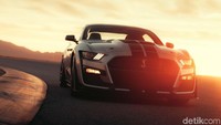Ford Mustang Shelby GT 500 dirancang untuk menantang kompetitornya seperti Chevy Camaro ZLI dan Dodge Challenger Hellcat. Pool/Ford.