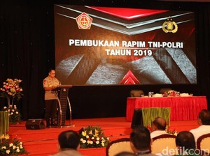 Rapim TNI-Polri 2019 Dibuka: Bahas Pemilu dan Pembangunan Nasional