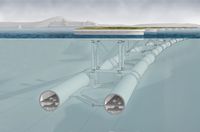 Ambisius! Norwegia Mau Bikin Terowongan Mengambang Dalam Air