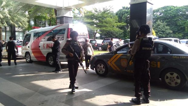 Penjagaan Ba'asyir di RSCM Kencana Jakarta Pusat