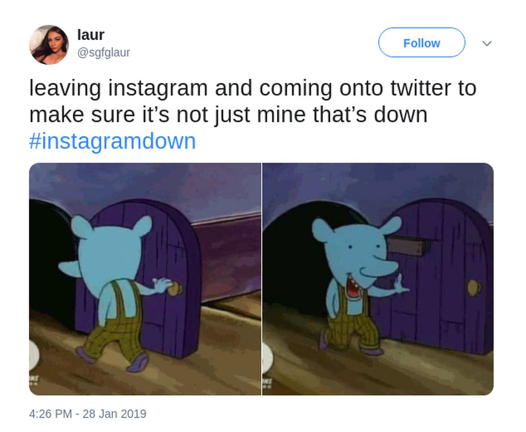 Instagram Down