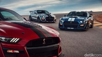 Saat ini GT500 baru hanya akan hadir dengan transmisi kopling ganda (Dual Clutch Transmission) tujuh percepatan merk Tremec yang diklaim mampu bergeser 100 milidetik, jauh lebih cepat daripada gearbox manual. Pool/Ford.