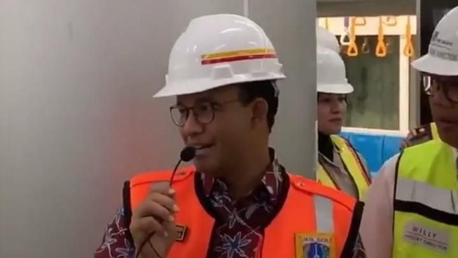 Menhub & Anies Sepakati Titik Stasiun LRT Dukuh Atas