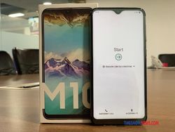 Penampilan Perdana Ponsel Rp 1 Jutaan Galaxy M10