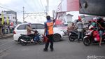 Perlintasan KA Jembatan Besi Padat Kendaraan