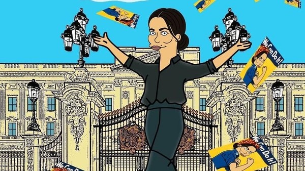 Begini Penampakkan Meghan Markle Saat Jadi Karakter The Simpsons