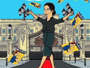 Begini Penampakkan Meghan Markle Saat Jadi Karakter The Simpsons