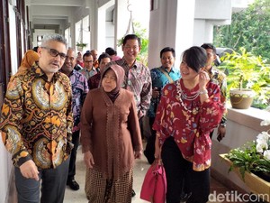 Sebelum Bertugas, Dubes dan Konjen RI Kunjungi Wali Kota Risma