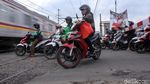 Perlintasan KA Jembatan Besi Padat Kendaraan