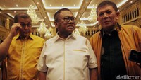 Ketua Umum Partai Hati Nurani Rakyat (Hanura) mengumpulkan sejumlah pengurus Dewan Pimpinan Daerah (DPD) dari seluruh Indonesia untuk menggelar rapat koordinasi nasional (Rakornas) Hanura di Jakarta, Rabu (30/1/2019).
