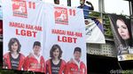 Ada Spanduk Hargai Hak LGBT Mejeng di JPO