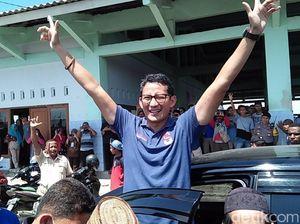 Sandiaga Klaim Elektabilitas di Atas 40%, Ini Data 4 Survei Terakhir