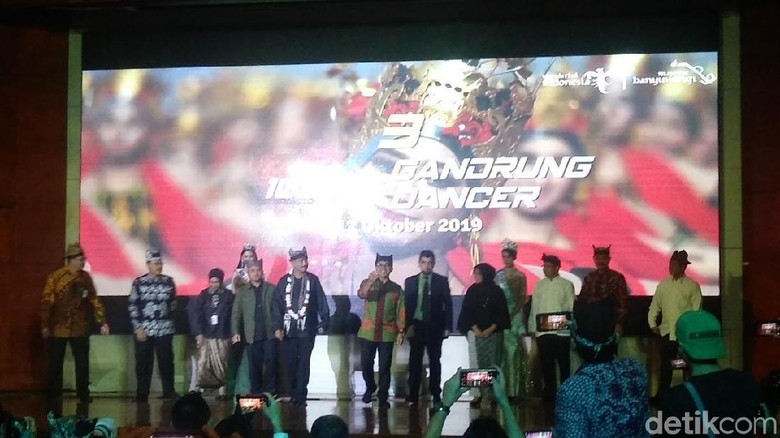 Suasana peluncuran Majestic Banyuwangi Festival 2019 (Randy/detikTravel) Suasana peluncuran Majestic Banyuwangi Festival 2019 (Randy/detikTravel)