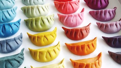 Bikin Ngiler! Cantiknya Dumpling Warna-warni Buatan Chef Brendan Pang