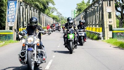 Saat Para Bikers Peduli Gunung Kidul