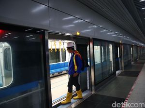 Beroperasi Maret 2019, Headway MRT Jakarta Setiap 10 Menit