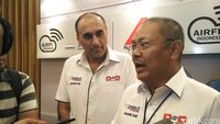 Dirut Sriwijaya Air & Dirut AirFi Indonesia (Wahyu/detikTravel)