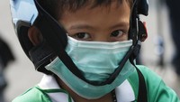Konsentrasi partikel PM 2,5 disebut terus meningkat di atas ambang batas aman yang ditetapkan WHO yaitu 50 mikrogram per meter kubik. Istimewa/Sakchai Lalit/Dok. AP Photo.