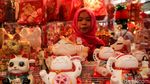 Merah Merona Jelang Imlek di Pusat Perbelanjaan