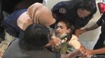 Penampakan Vanessa Angel Saat Pingsan di Polda Jatim