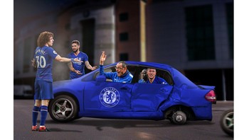 Chelsea sudah kalah dua laga beruntun di Premier League. (Foto: Internet/Twitter)