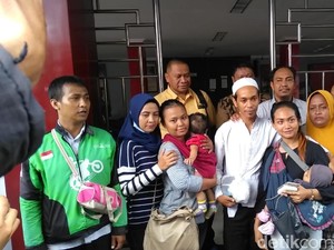 Driver Ojol yang Terlibat Kasus Kecelakaan Keluar Rutan Medaeng