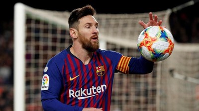 Amukan Barcelona di Camp Nou