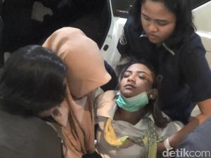 Penampakan Vanessa Angel Saat Pingsan di Polda Jatim
