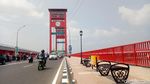 Kangen Palembang, Intip Foto Jembatan Ampera Dulu