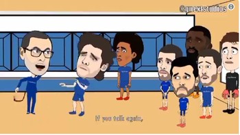 Chelsea kalah 0-4 di markas Bournemouth. Mungkin setelah itu para pemain Chelsea kena pecut satu-satu oleh Maurizio Sarri. (Foto: Internet/Twitter)