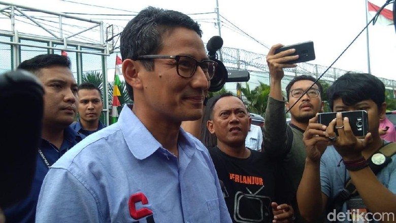 Sandiaga Uno Foto: Lisye Sri Rahayu/detikcom Sandiaga Uno Foto: Lisye Sri Rahayu/detikcom