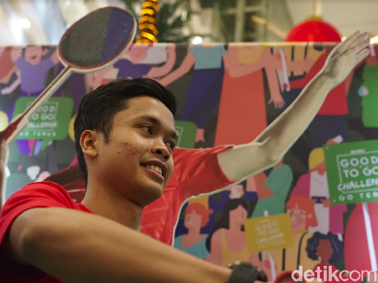 Saat Si Kalem Anthony Ginting Berbagi Tips Bugar