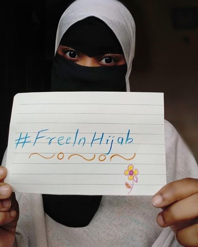 Melalui polling di Facebook dan Instagram, ada 94% hijabers tidak merasa terpaksa menggunakan kerudung dan 93% mengaku merasa percaya diri memakainya. Foto: Instagram/WorldHijabDay
