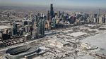 Penampakan Udara Fenomena Polar Vortex di AS