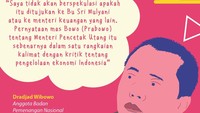 Anggota Badan Pemenangan Nasional (BPN) Prabowo-Sandi, Dradjad Wibowo. Foto: Nadia Permatasari/Infografis