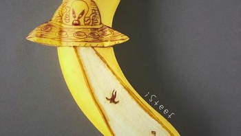Karena ia berhasil menyulap sebuah pisang menjadi karya seni yang lebih artistik dan tak biasa. (Foto: instagram/Stephan Brusche)