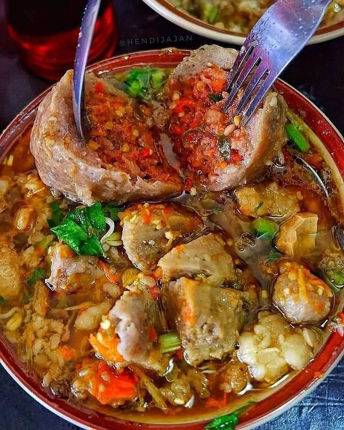 10 Racikan Bakso Super Pedas Dijamin Bikin Kamu Ngiler