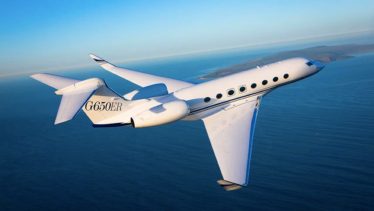 Pesawat Gulfstream G650ER Pesawat Gulfstream G650ER