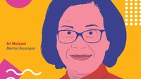 Menteri Keuangan Sri Mulyani. Foto: Nadia Permatasari/Infografis